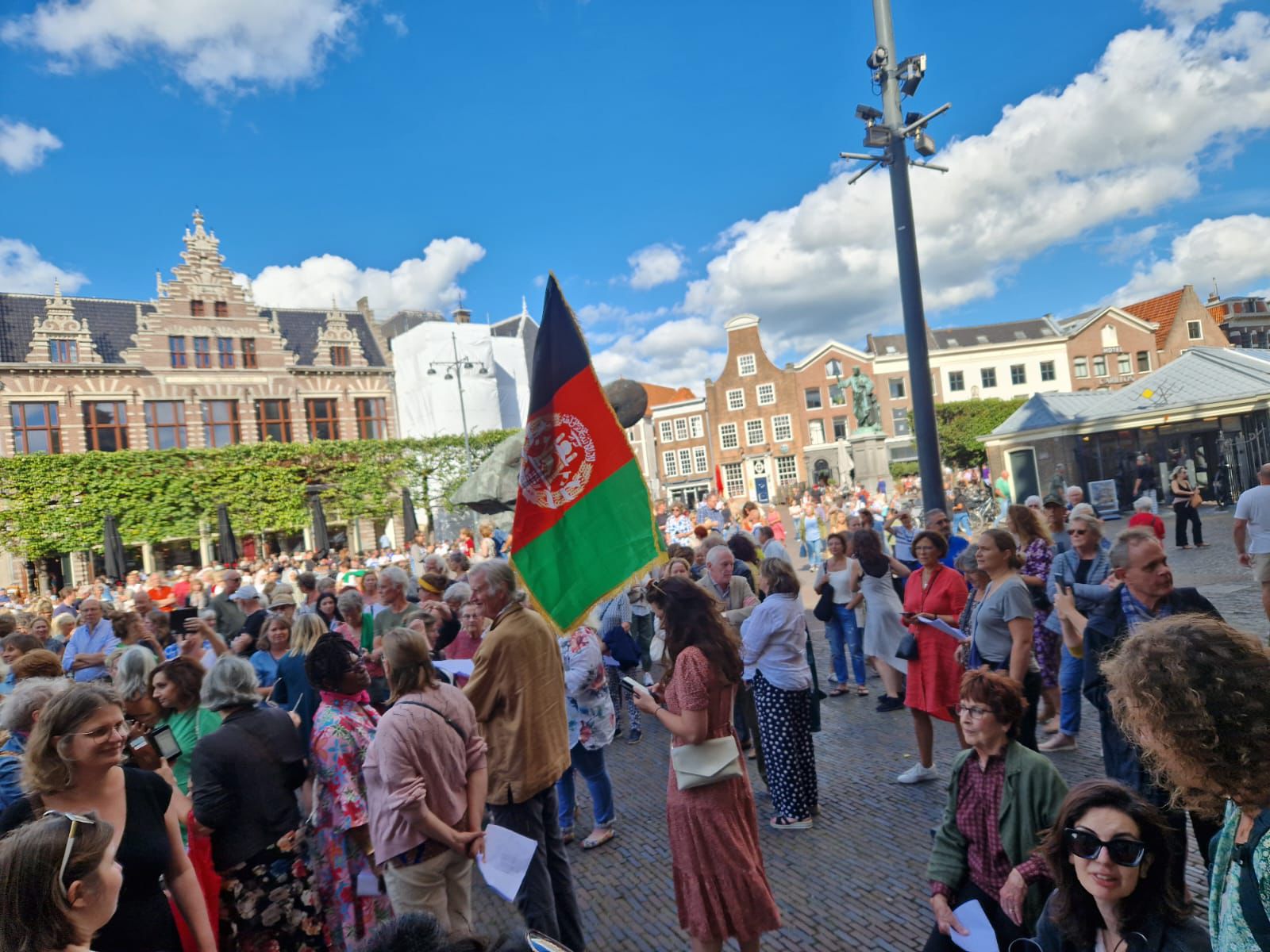 CHP Hollanda Birliği'nden Haarlem'de Afgan Kadınlarının Özgürlük Mücadelesine Destek