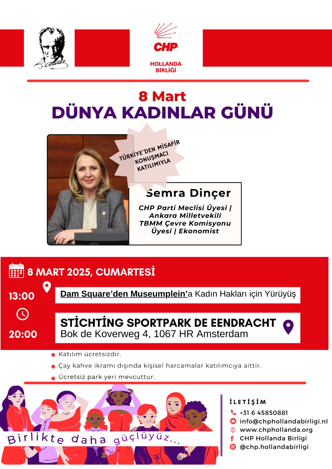 8 Mart Dünya Kadınlar Günü Etkinliği